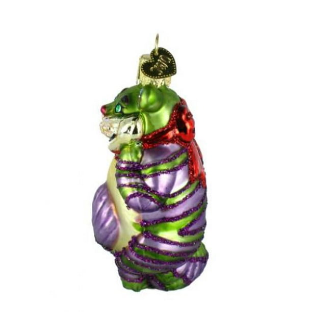 Disney Alice in Wonderland Cheshire Cat 3" Figure Toy Christmas Holiday Ornament